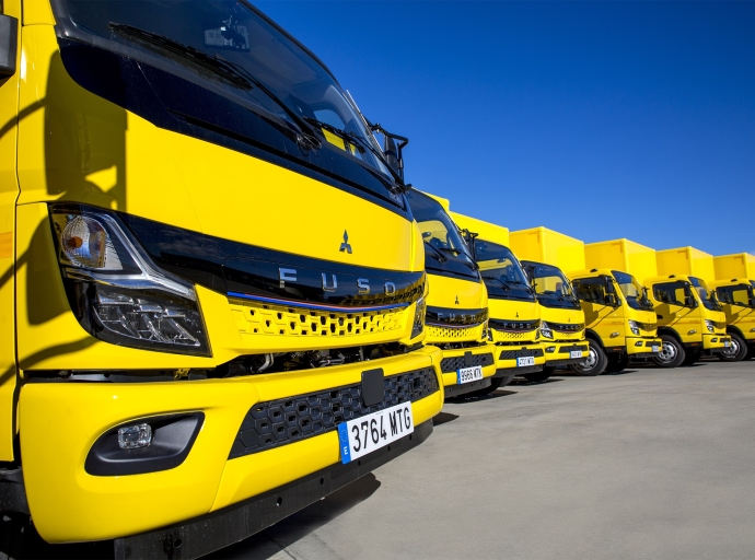 Des Fuso eCanter pour la poste espagnole