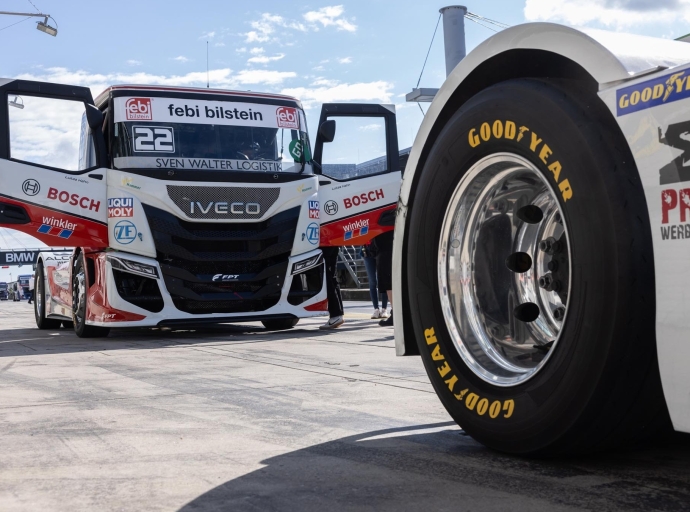 Goodyear, commanditaire des Courses Européennes de Camions