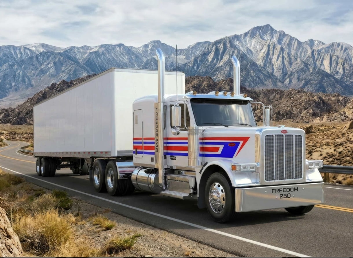 Peterbilt dévoile la version Freedom 250 de son Model 589