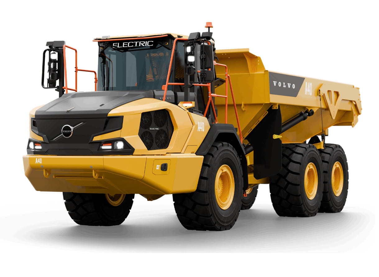 Les premiers Volvo A30 Electric arrivent en Norvège