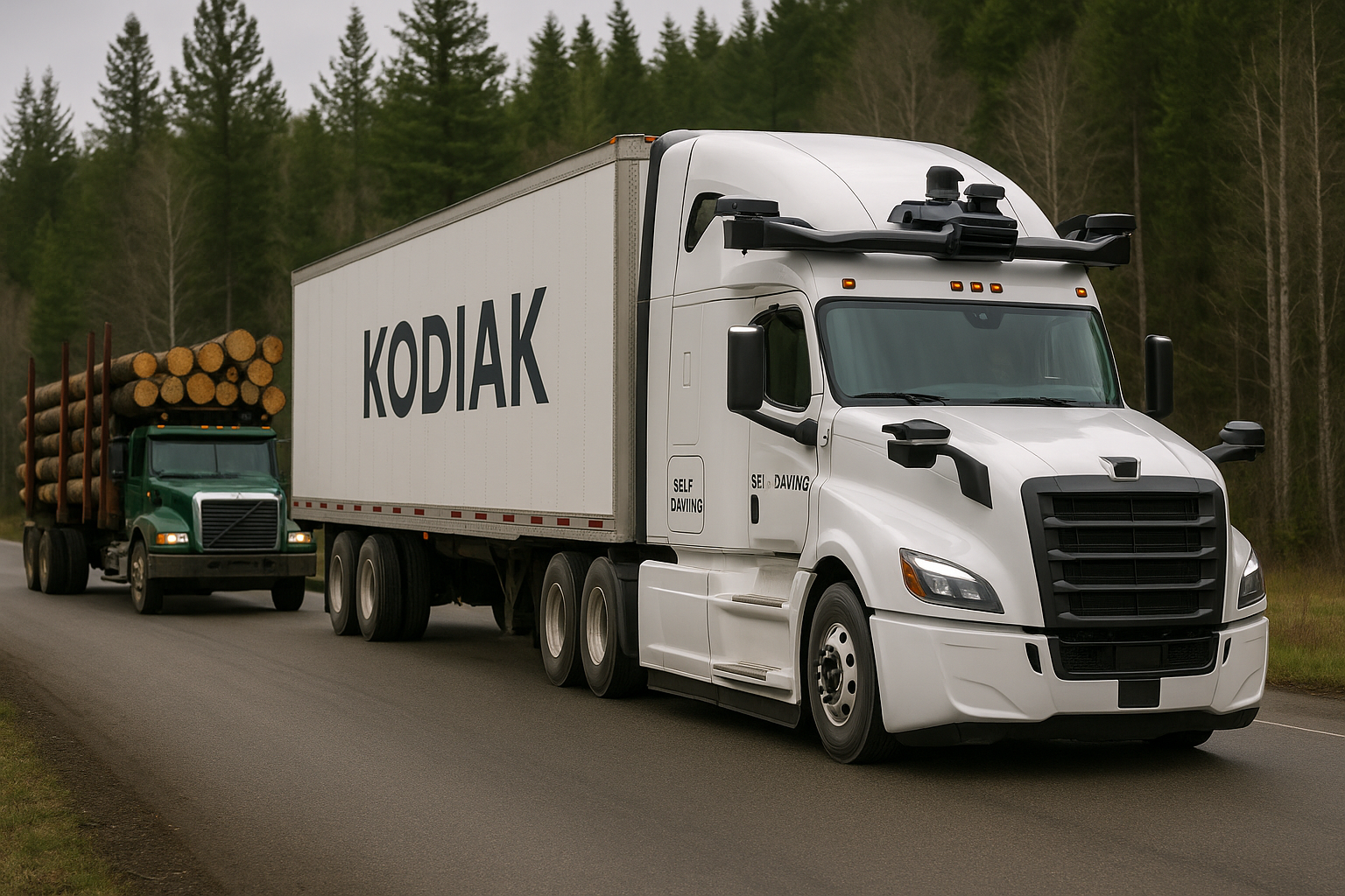Camions autonomes : défis et perspectives pour l’industrie forestière canadienne
