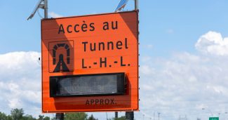 Tunnel Louis-Hippolyte La Fontaine fermeture travaux