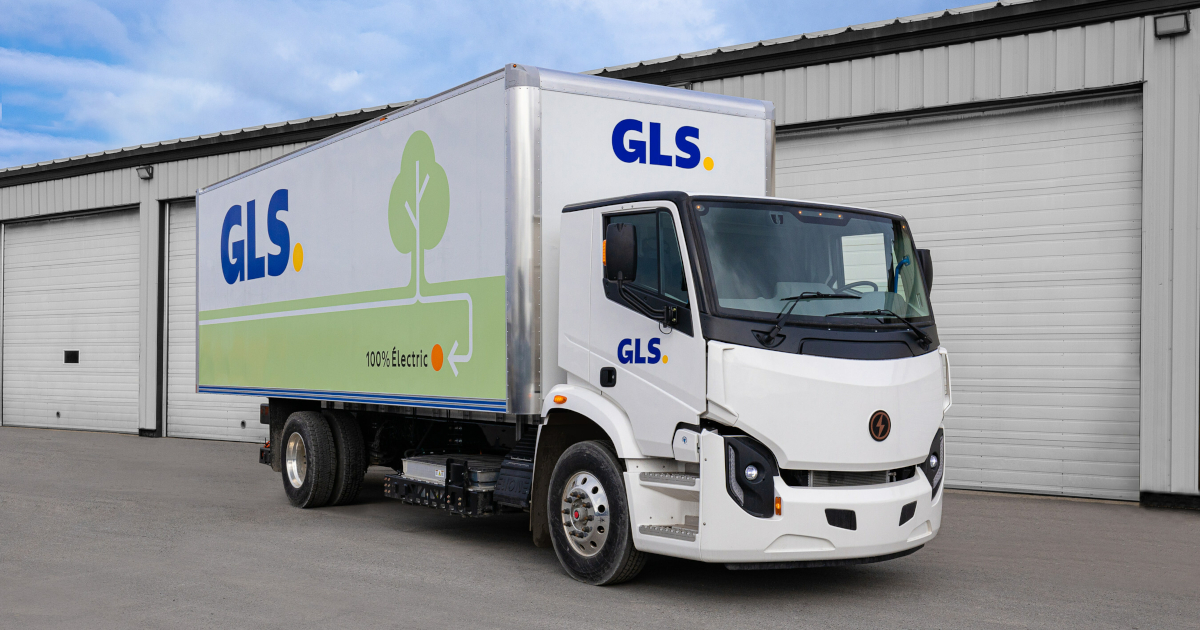 GLS Canada camions électrique Lion Électrique